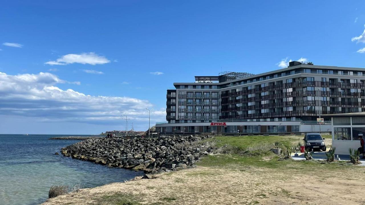 Sea View Private Studio Paradiso B 508 Nesebar Bagian luar foto