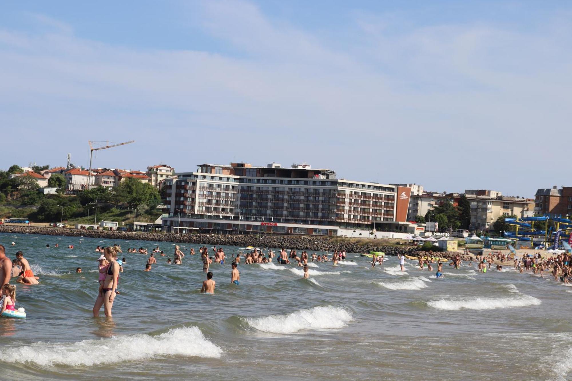 Sea View Private Studio Paradiso B 508 Nesebar Bagian luar foto